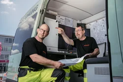 Ablauf eines Saugbagger Einsatzes in Kelkheim